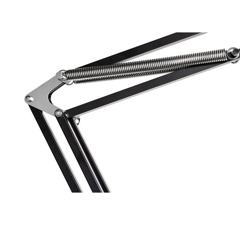 Lampa podłogowa GIGANT czarna - metal