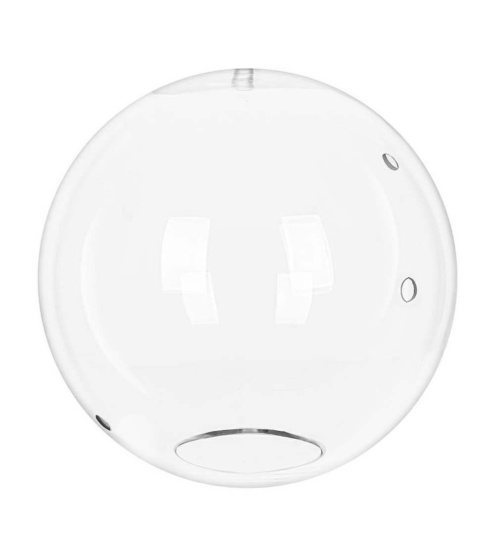 Klosz transparentny 30 cm 3 otwory ( CAPRI 4 )