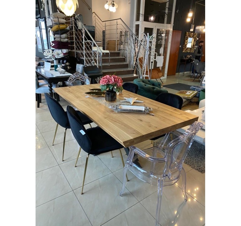 Krzesło KING ARM transparentne - poliwęglan