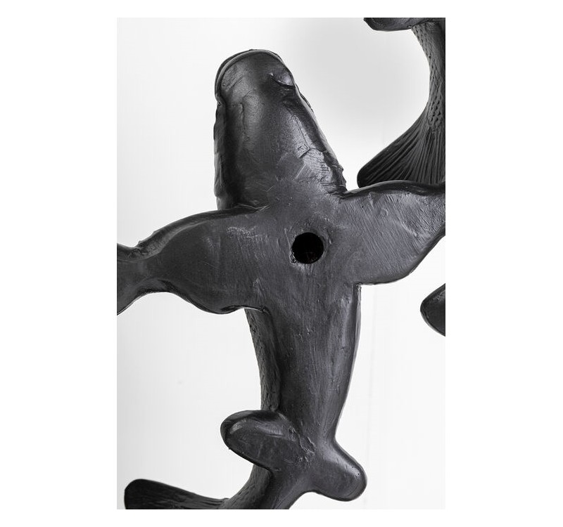 KARE dekoracja ścienna SCHOOL OF KOI 160  czarna