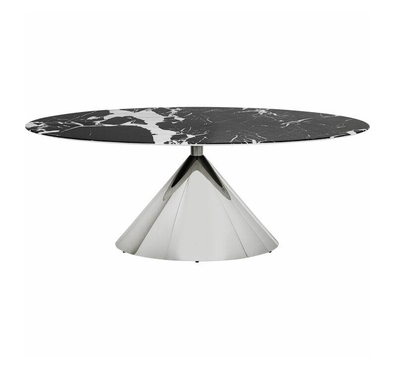 KARE stół jadalniany MAMBO CHROME         200x100 cm