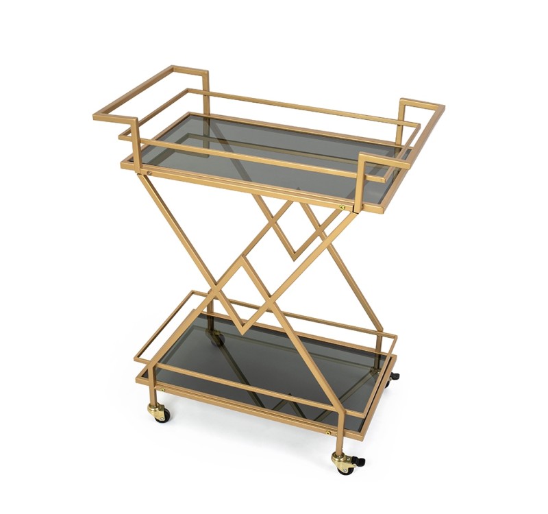 KARE barek PYRAMIDS złoty