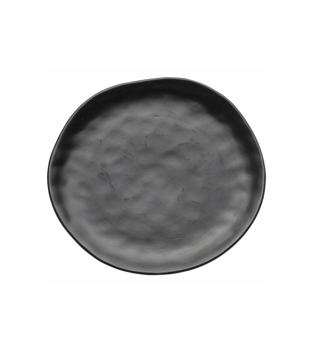 KARE talerz ORGANIC 26 cm czarny