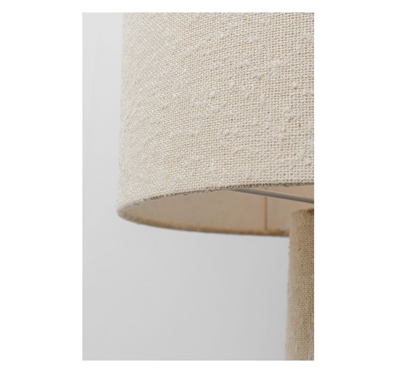 KARE lampa podłogowa MARLEEN BOUCLE 190   cm beżowa