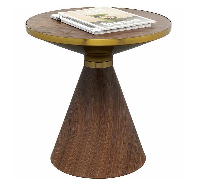 KARE stolik kawowy CONO WALNUT 50