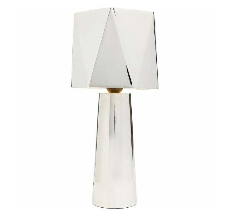 KARE lampa stołowa MARTHA 38 srebrna