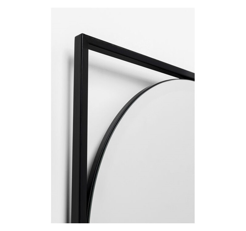 KARE lustro ścienne BONITA 71x109 cm      czarne