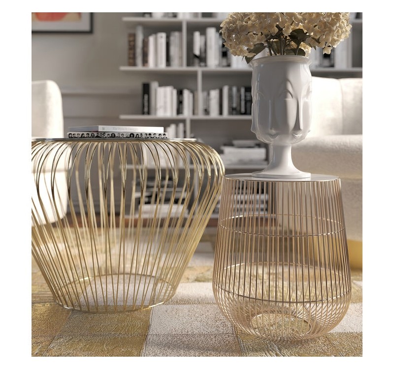 KARE stolik BEAM 32 biały