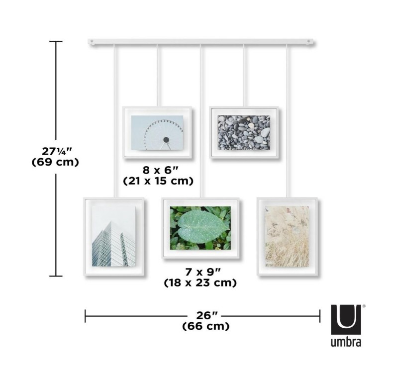 UMBRA ramka na zdjęcia EXHIBIT biała