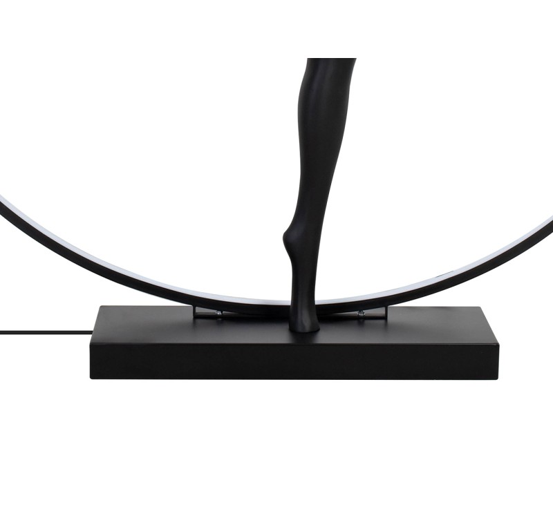 MOOSEE lampa podłogowa HUMAN ACROBATIC    czarna