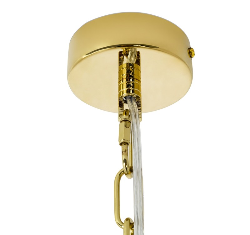 MOOSEE lampa wisząca MURANO L złota