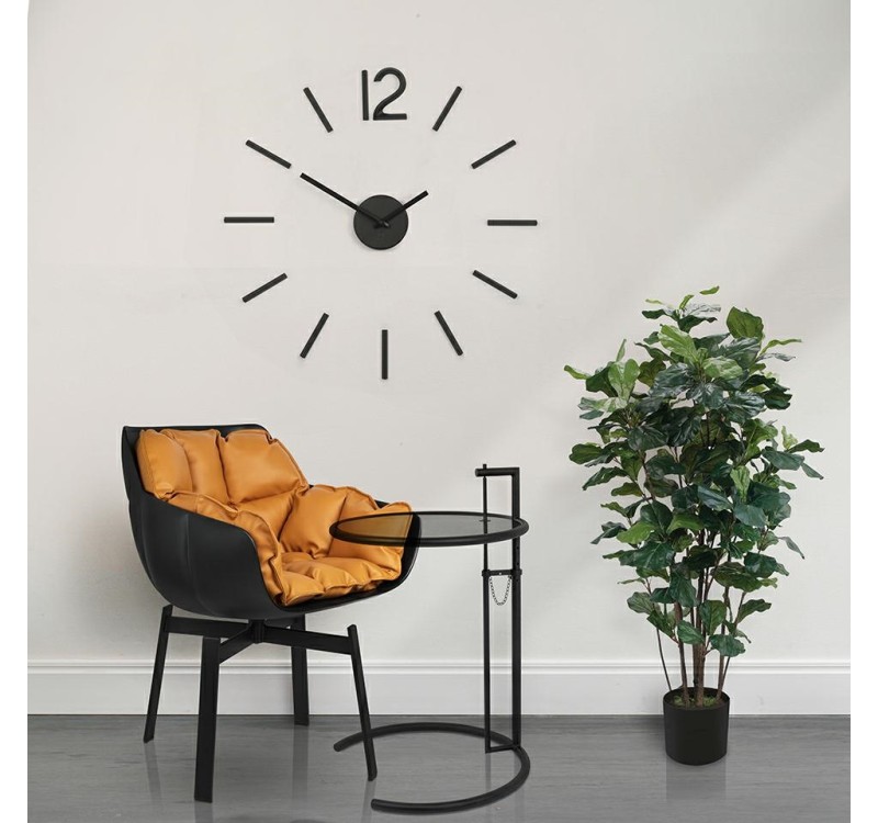 UMBRA zegar BLINK czarny