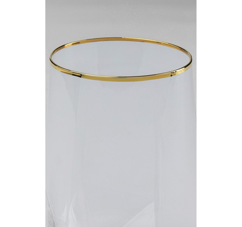 KARE komplet 4 szklanek DIAMOND RIM 510   ml