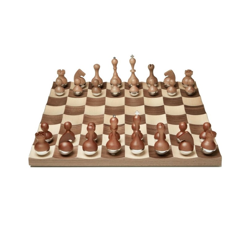 UMBRA szachy WOBBLE - orzech