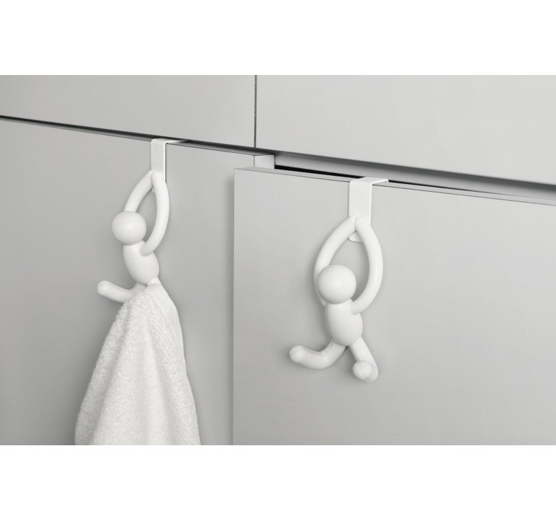 UMBRA wieszak na drzwi BUDDY biały