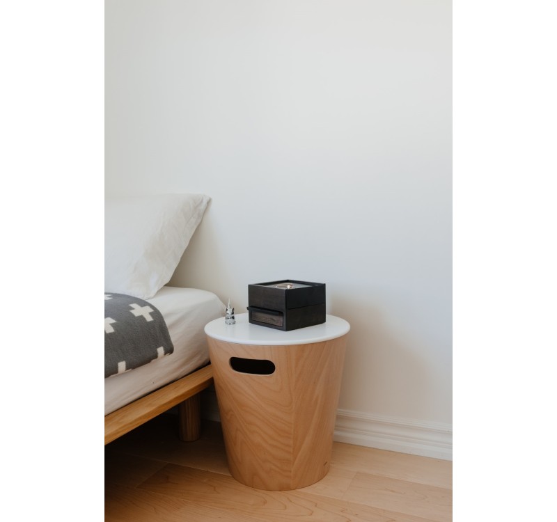 UMBRA pojemnik na biżuterię STOWIT MINI -czarny,orzech