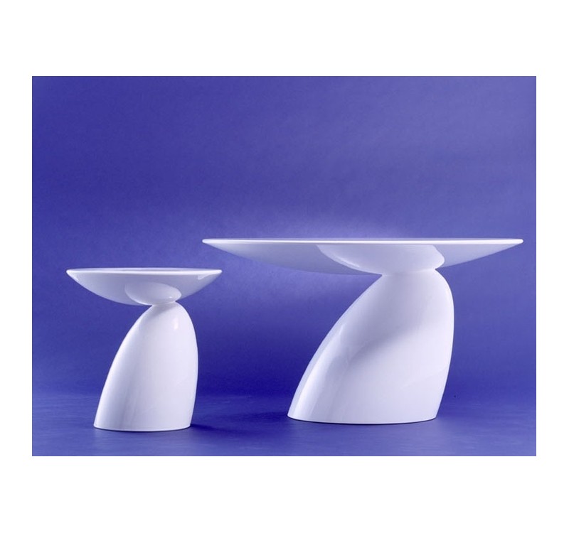 Stolik FUNGO biały -  włókno szklane