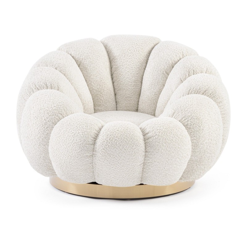 BIZZOTTO fotel obrotowy FLOREL naturalny