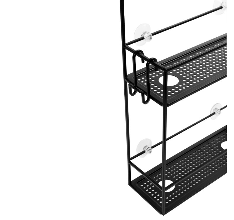 UMBRA półka prysznicowa CUBIKO czarna