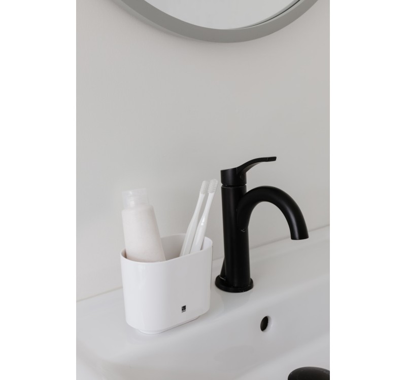 UMBRA kubek na szczoteczki STEP - biały