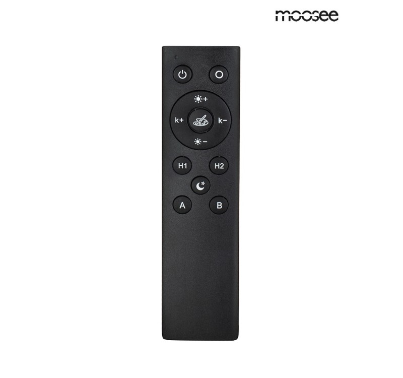 MOOSEE lampa wisząca GARDENS 50 czarna