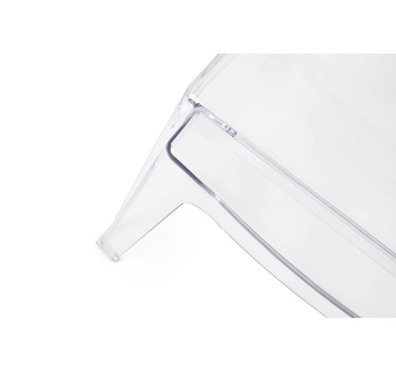 Krzesło MERCI transparentne - poliwęglan