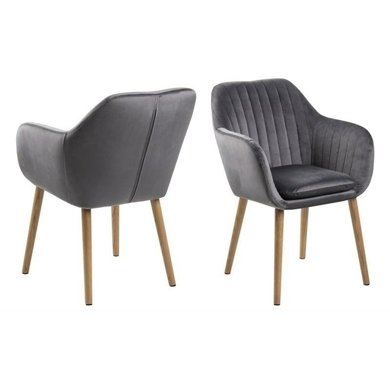 ACTONA krzesło EMILIA ciemno szare 28