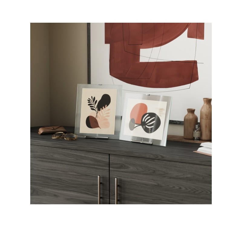 UMBRA ramka na zdjęcia FLUTE 8x10         srebrna