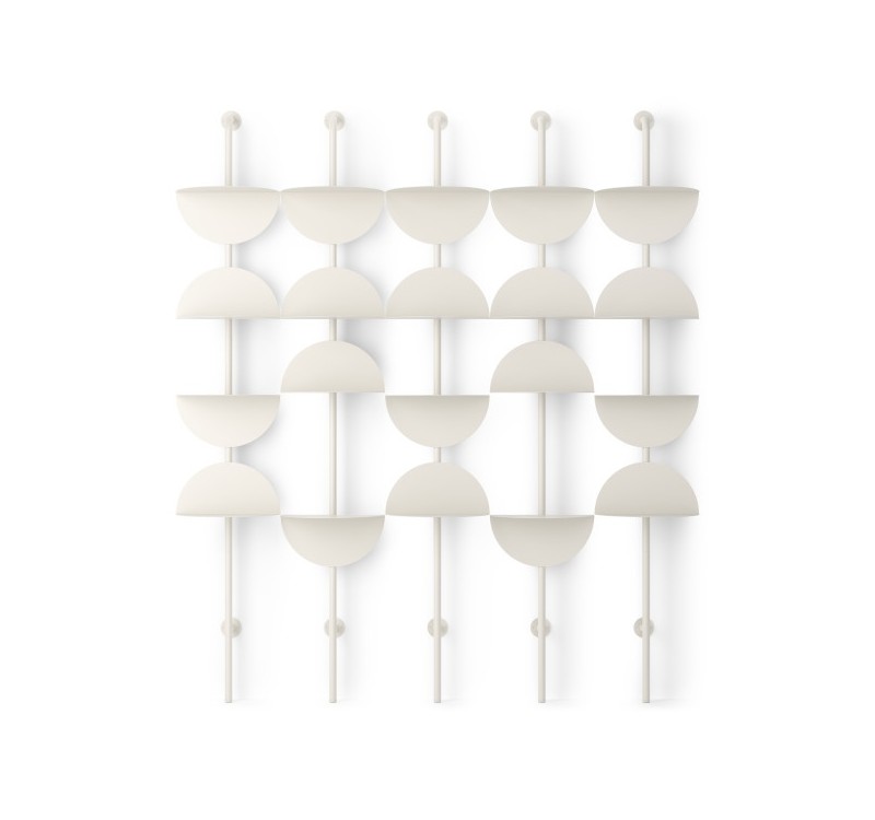 UMBRA regulowane półki ścienne SOLIS      beżowe