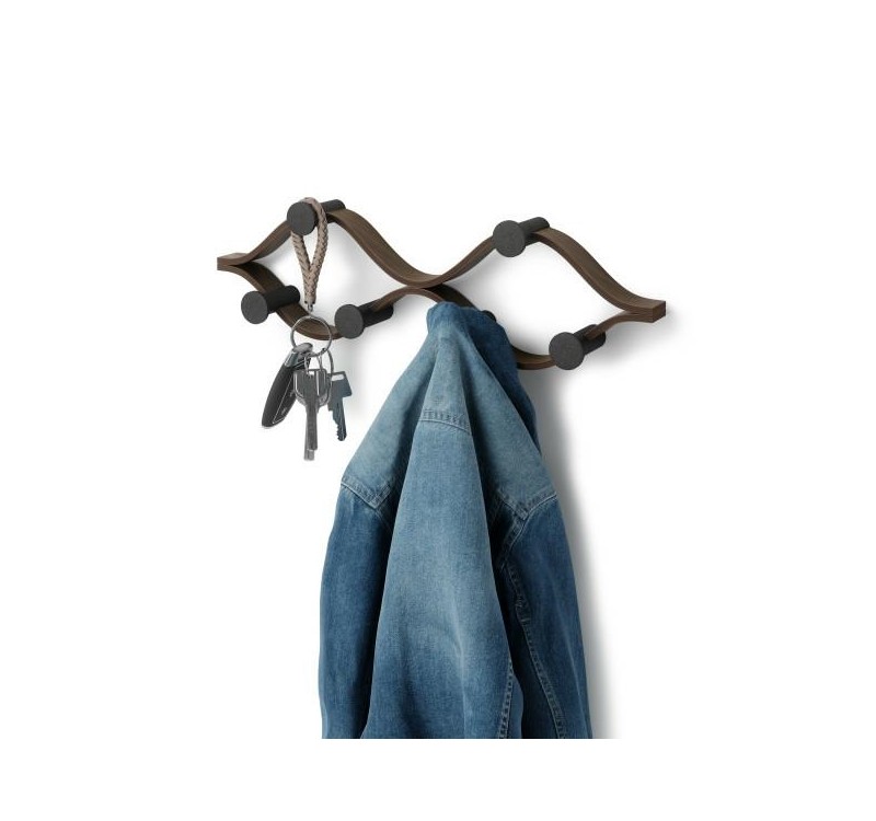 UMBRA wieszak MONTAGE 6 brązowy