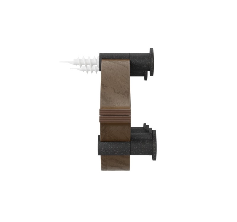 UMBRA wieszak MONTAGE 6 brązowy