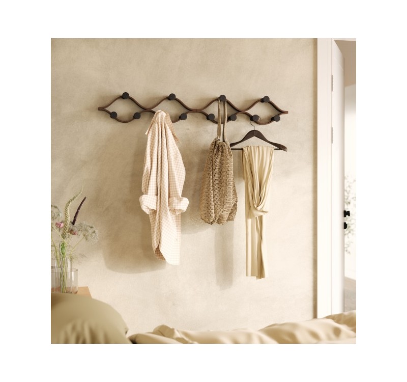 UMBRA wieszak MONTAGE 6 brązowy