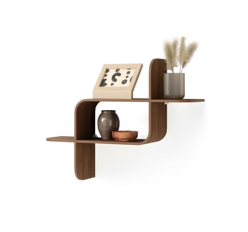 UMBRA półka ścienna MONTAGE               ciemnobrązowa