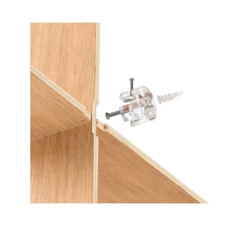 UMBRA półka ścienna MONTAGE brązowa