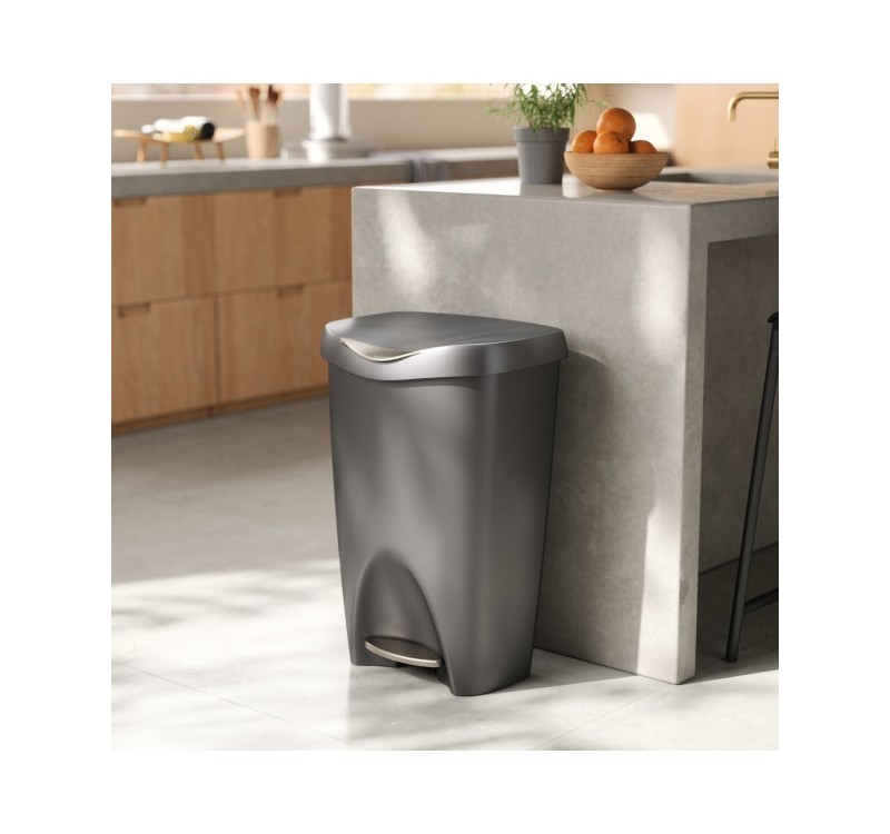 UMBRA kosz na śmieci BRIM szary