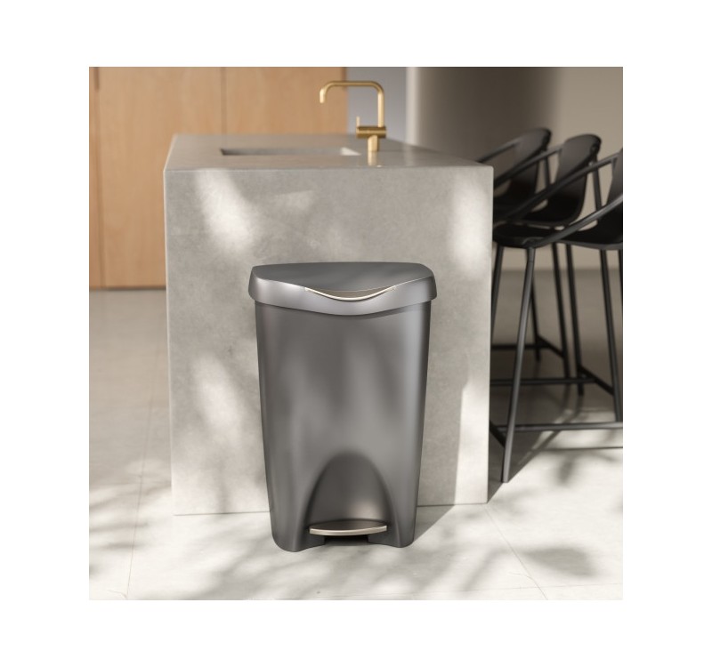 UMBRA kosz na śmieci BRIM szary