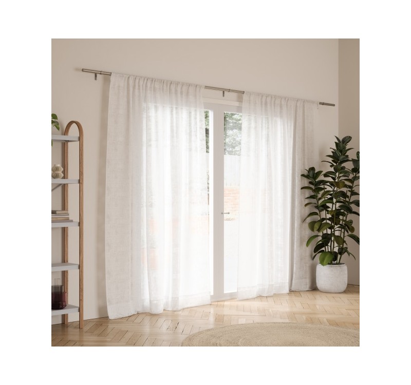 UMBRA karnisz ZEN 163 - 325 cm srebrny