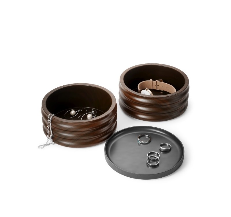 UMBRA organizer na biżuterię TESORA       czarny / brązowy