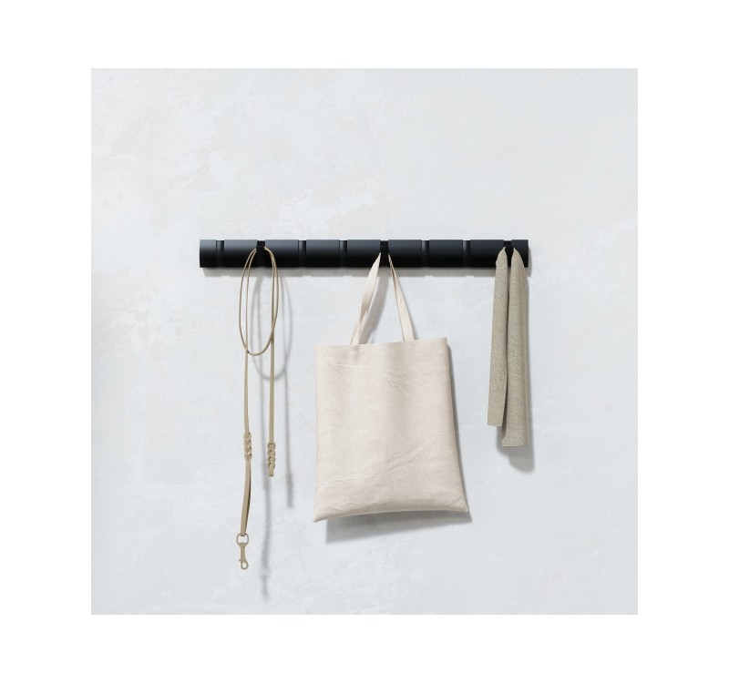 UMBRA wieszak na ubrania FLIP 8 czarny