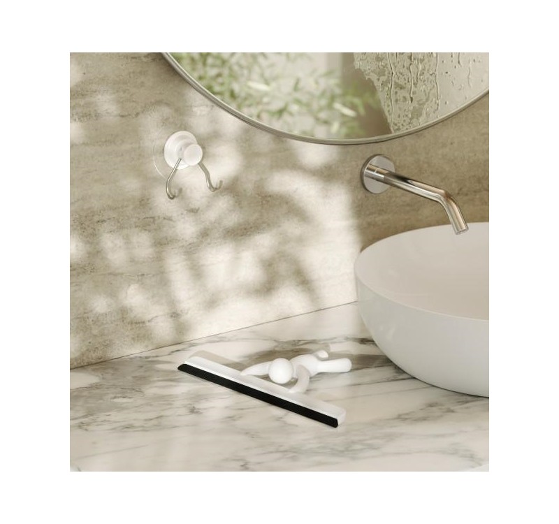 UMBRA ściągaczka prysznicowa BUDDY biała