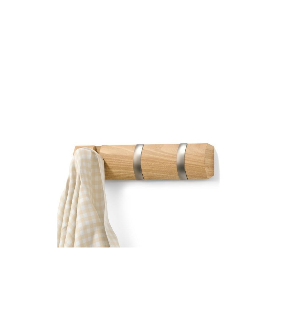 UMBRA wieszak na ubrania FLIP 3 brązowy