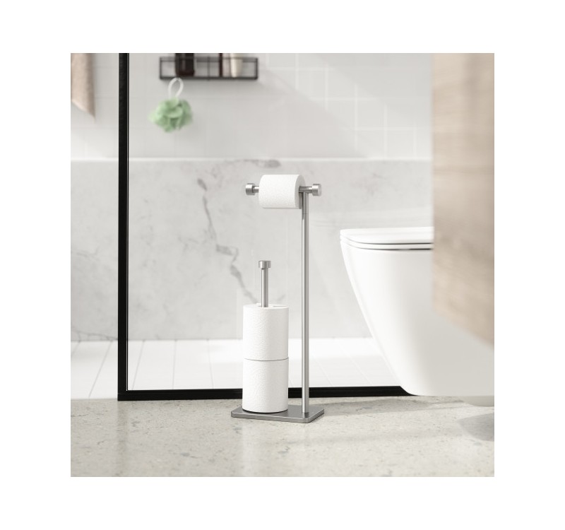 UMBRA stojak na papier toaletowy CAPPA    srebrny