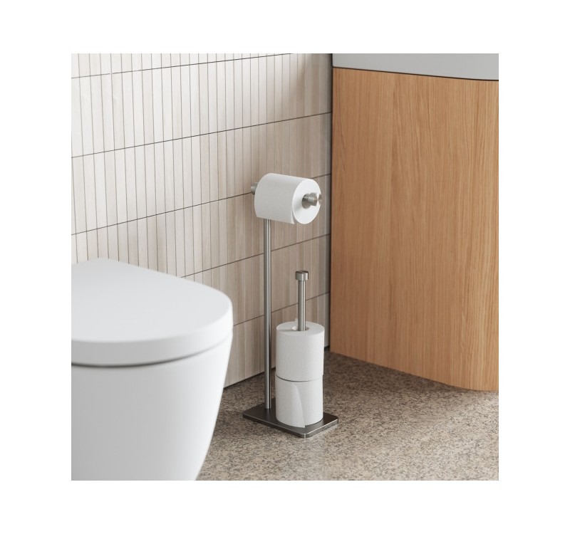 UMBRA stojak na papier toaletowy CAPPA    srebrny
