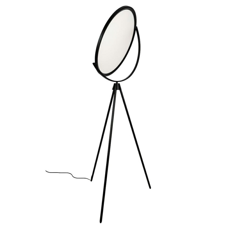 Lampa podłogowa MOON FLOOR - metal, akryl