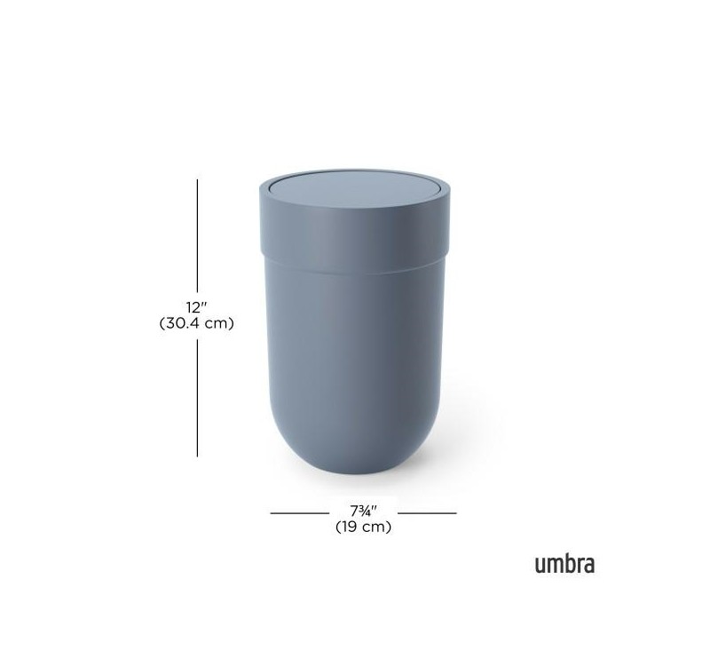 UMBRA kosz na śmieci TOUCH niebieski