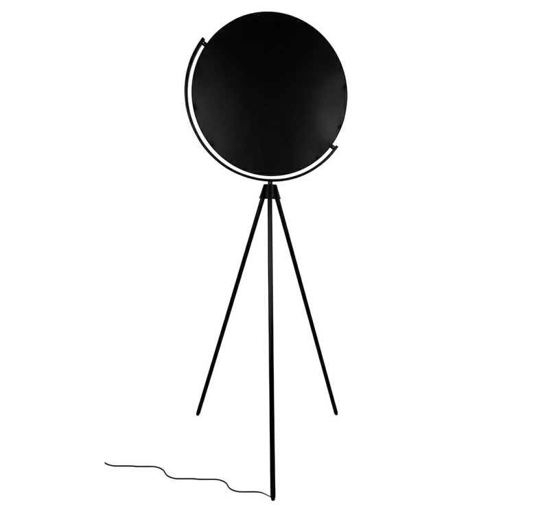 Lampa podłogowa MOON FLOOR - metal, akryl