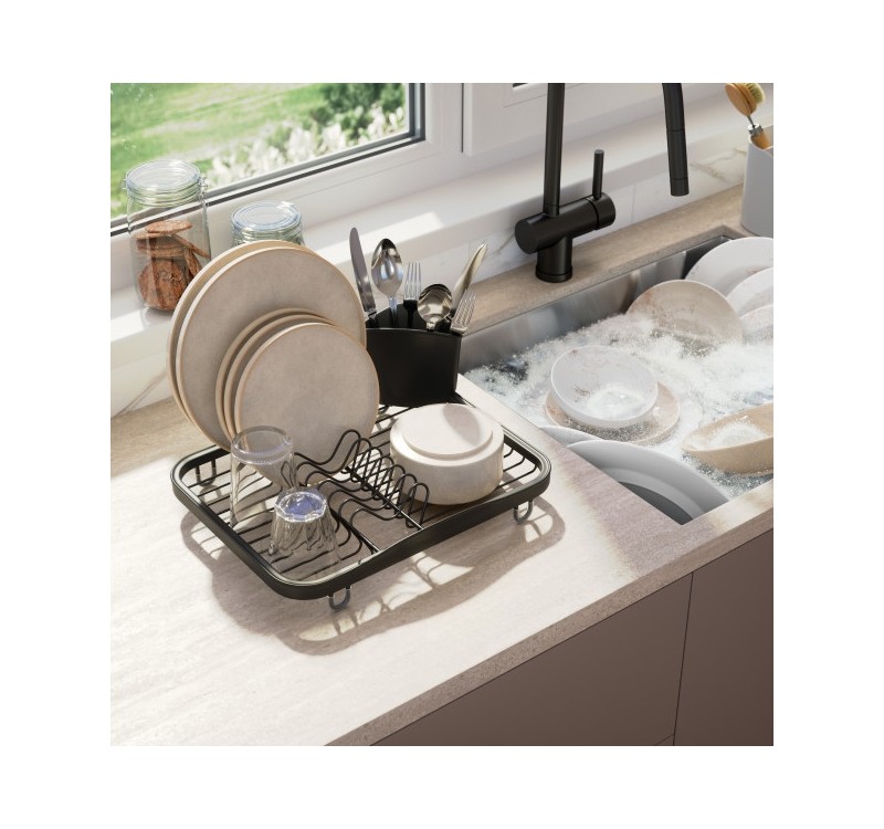 UMBRA ociekacz do naczyń SINKIN czarny