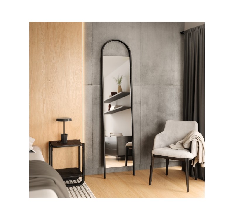 UMBRA lustro stojące BELLWOOD czarne