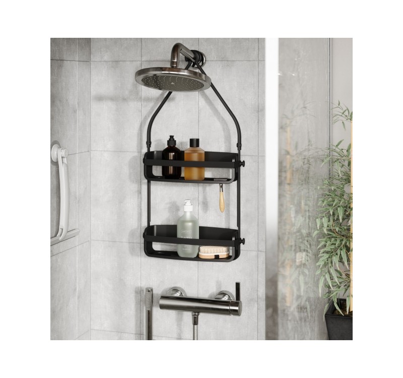 UMBRA organizer łazienkowy FLEX czarny