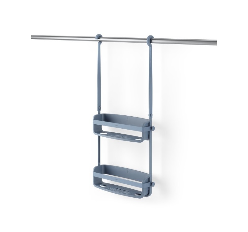 UMBRA organizer łazienkowy FLEX           niebieski